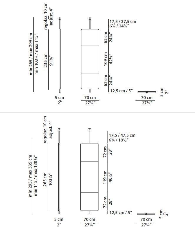 BAXTER Зеркало / перегородка в коже sun-id-1434459 - Вид №6