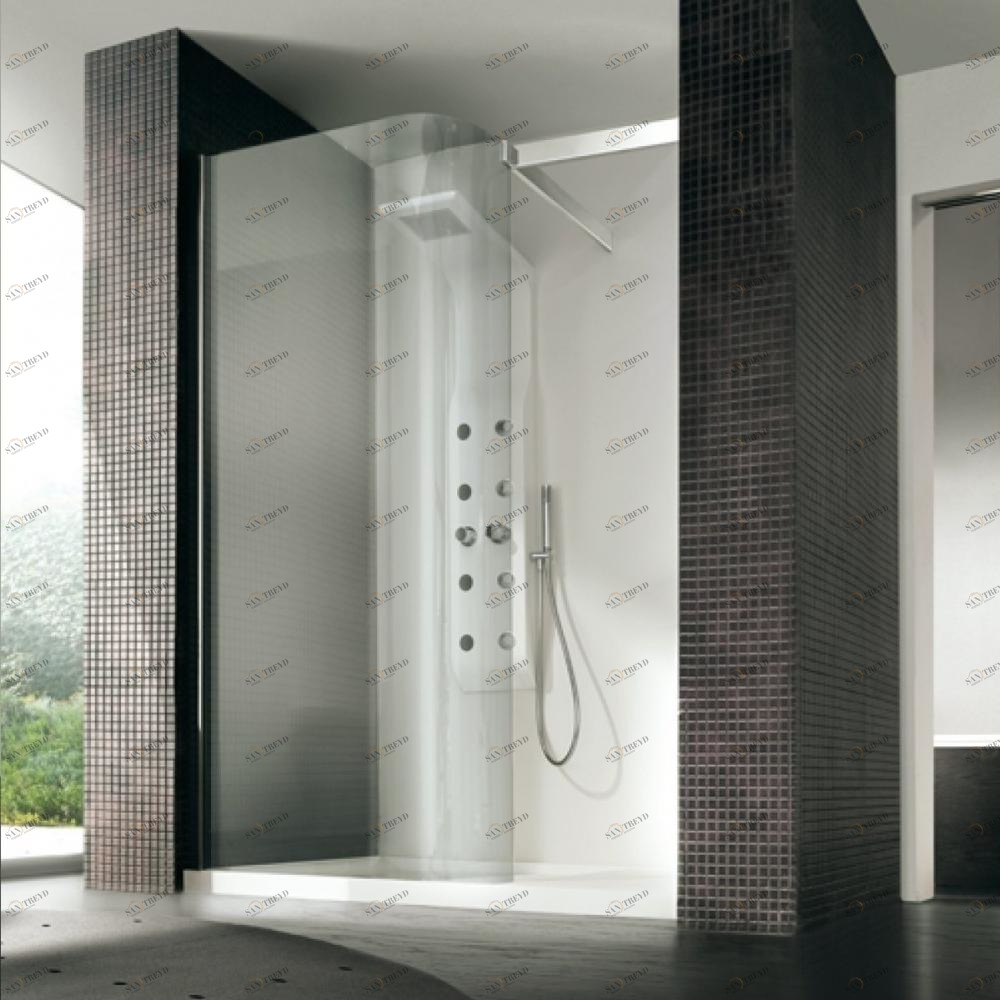 Душевое ограждение B-Zone In 140x80 см Karolitalia BBBZONEIN140X80