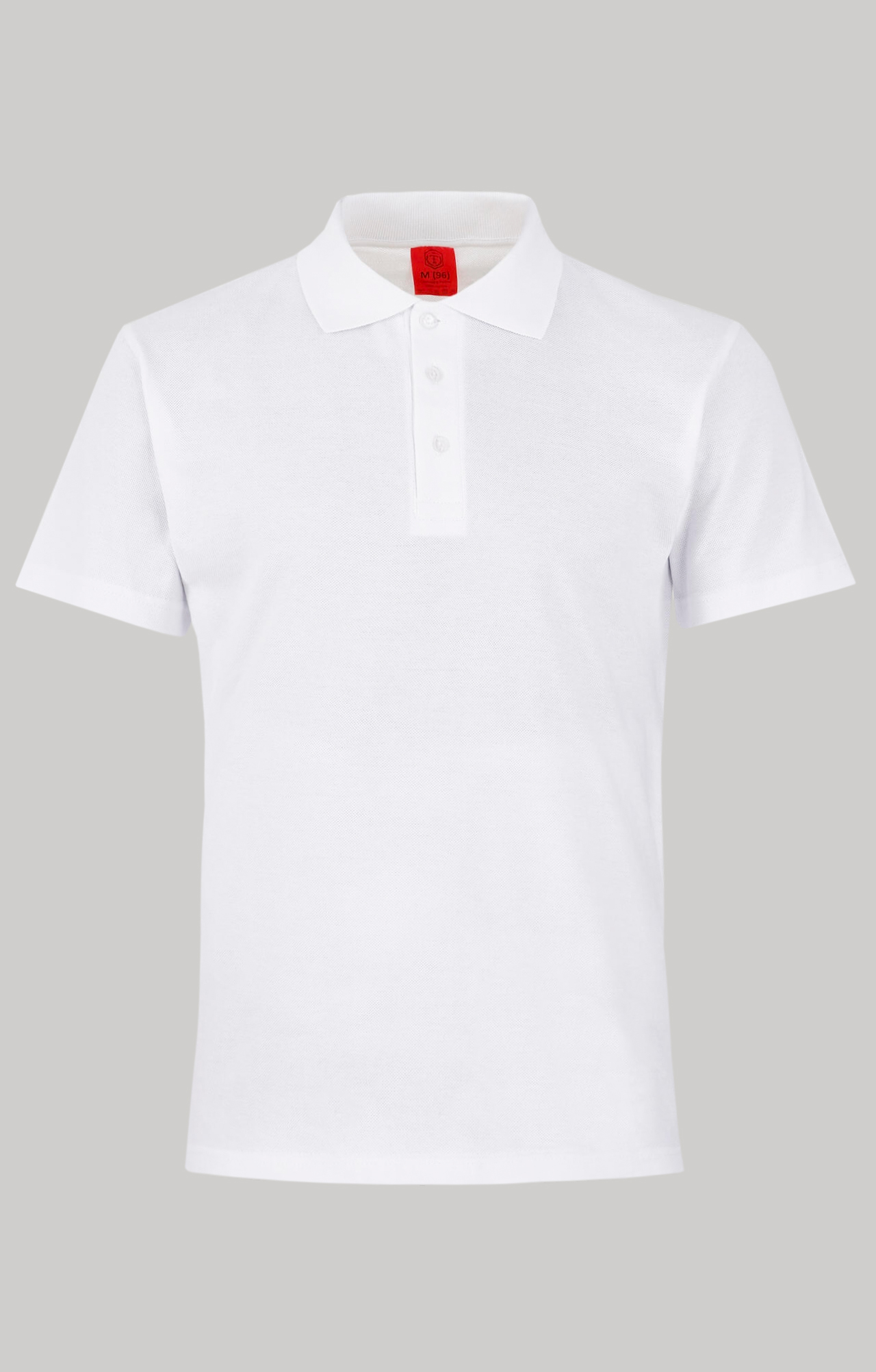 66335 Тенниска-поло белая  Одежда для салонов красоты  размер XXL (54) Спецодежда  - Вид №1