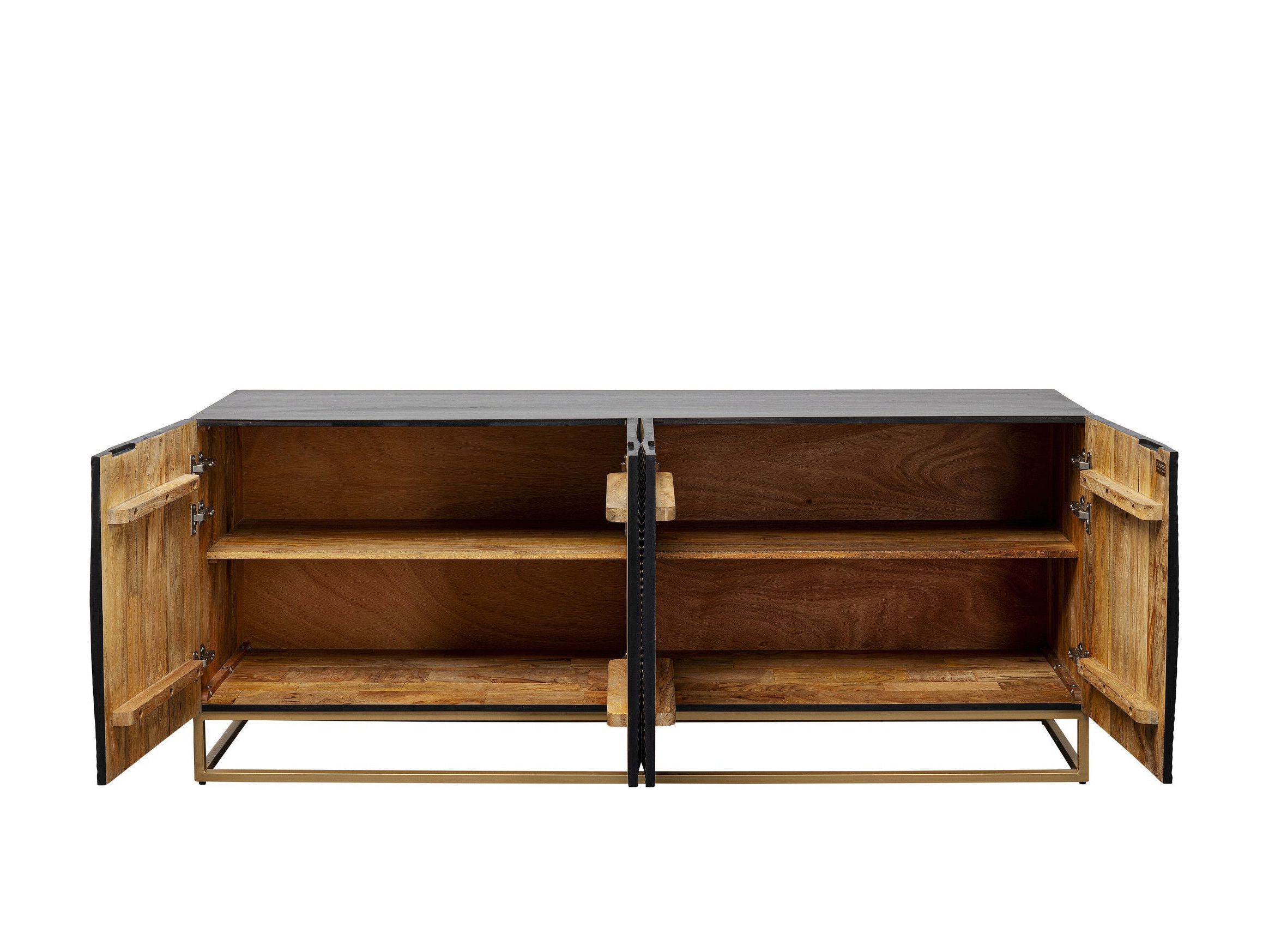 Шкаф из массива дерева с распашными дверями KARE Design Мадейра ARCH-00067867 - Вид №3