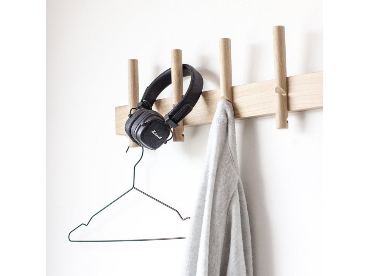 Дубовая настенная вешалка We Do Wood RECES ARCH-00006282 - Вид №2