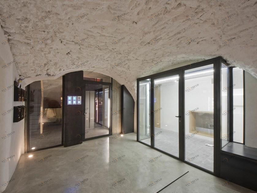 PALLADIO Распашное окно из стали sun-id-1448354