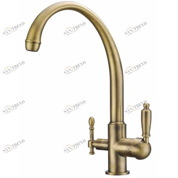 Zorg ZR 330 YF-33 Br Смеситель для кухни Zorg 385х225 