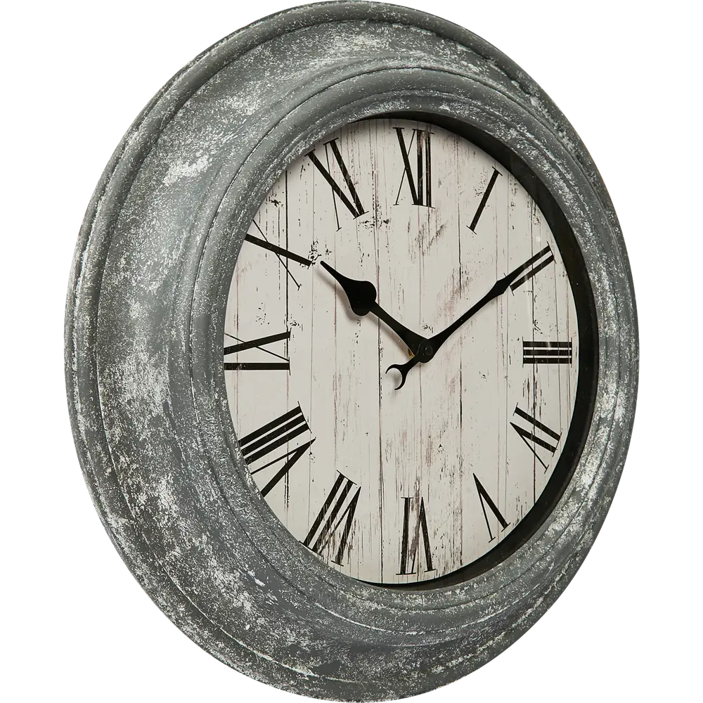 Часы настенные Dream River PLRC22001 круглые пластик цвет серый бесшумные ø50 Осень STLM-2030117 - Вид №3