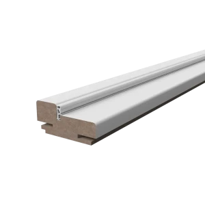 Дверная коробка телескопическая Зуари 2070x70x32 мм ПВХ цвет бьянко (2.5 шт.)