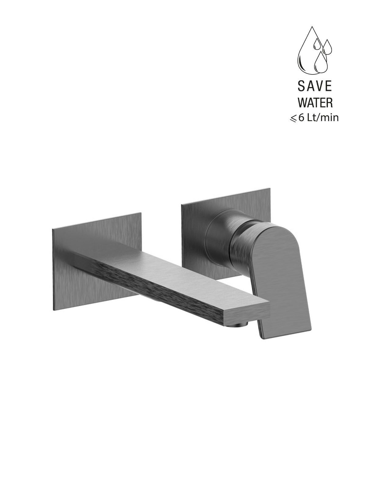 Настенный однорычажный смеситель для раковины без слива Rubinetterie Frattini Gintonic ARCH-00097178 - Вид №11