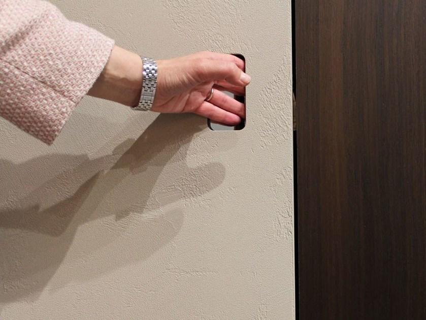 BARAUSSE Раздвижная дверь заподлицо с отделкой под бетон Secret sun-id-1466022 - Вид №3