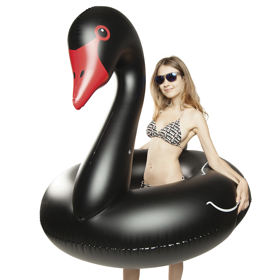 BMPFBS Круг надувной , black swan BigMouth  - Вид №3