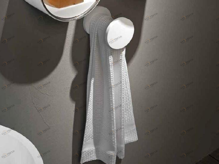 RIFRA Держатель для полотенец из стали и кориана sun-id-1437522