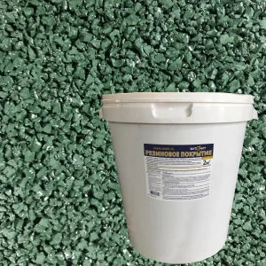 Резиновое покрытие Витолит цвет зеленый