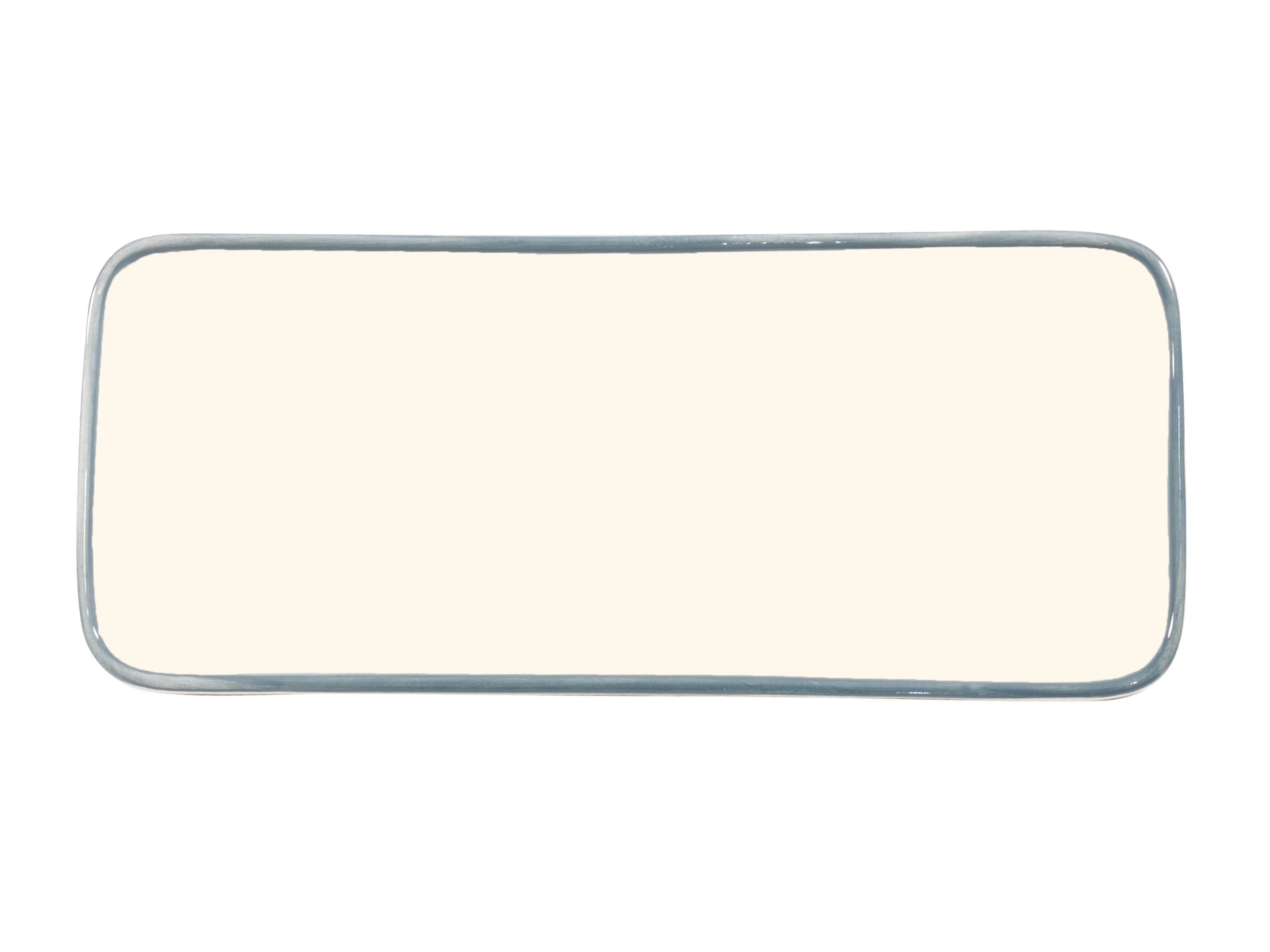 Керамическая прямоугольная тарелка Zafferano Лидо ARCH-00013672