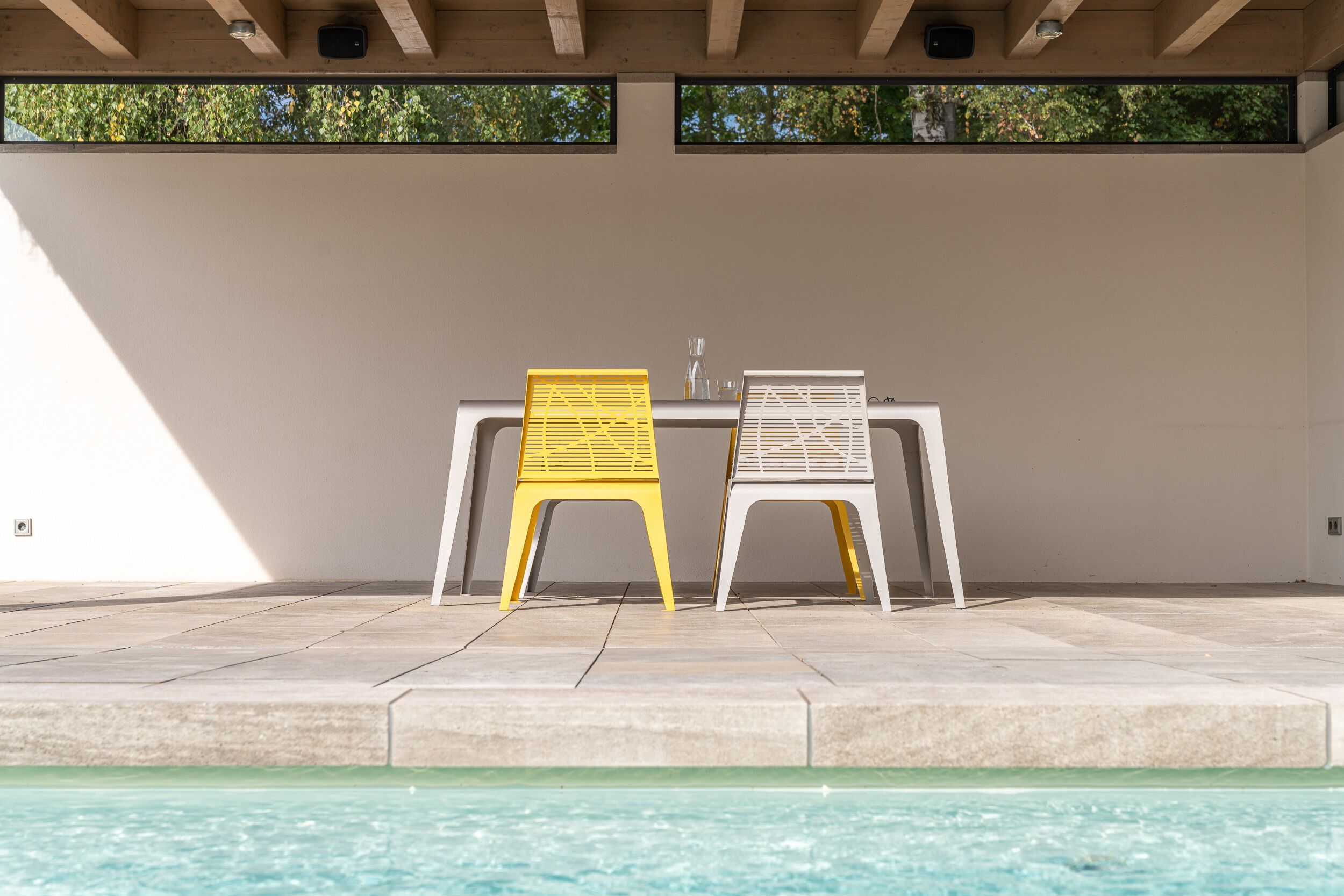 Прямоугольный стол из нержавеющей стали BENKERT BANKE Chalidor ARCH-00079574 - Вид №2