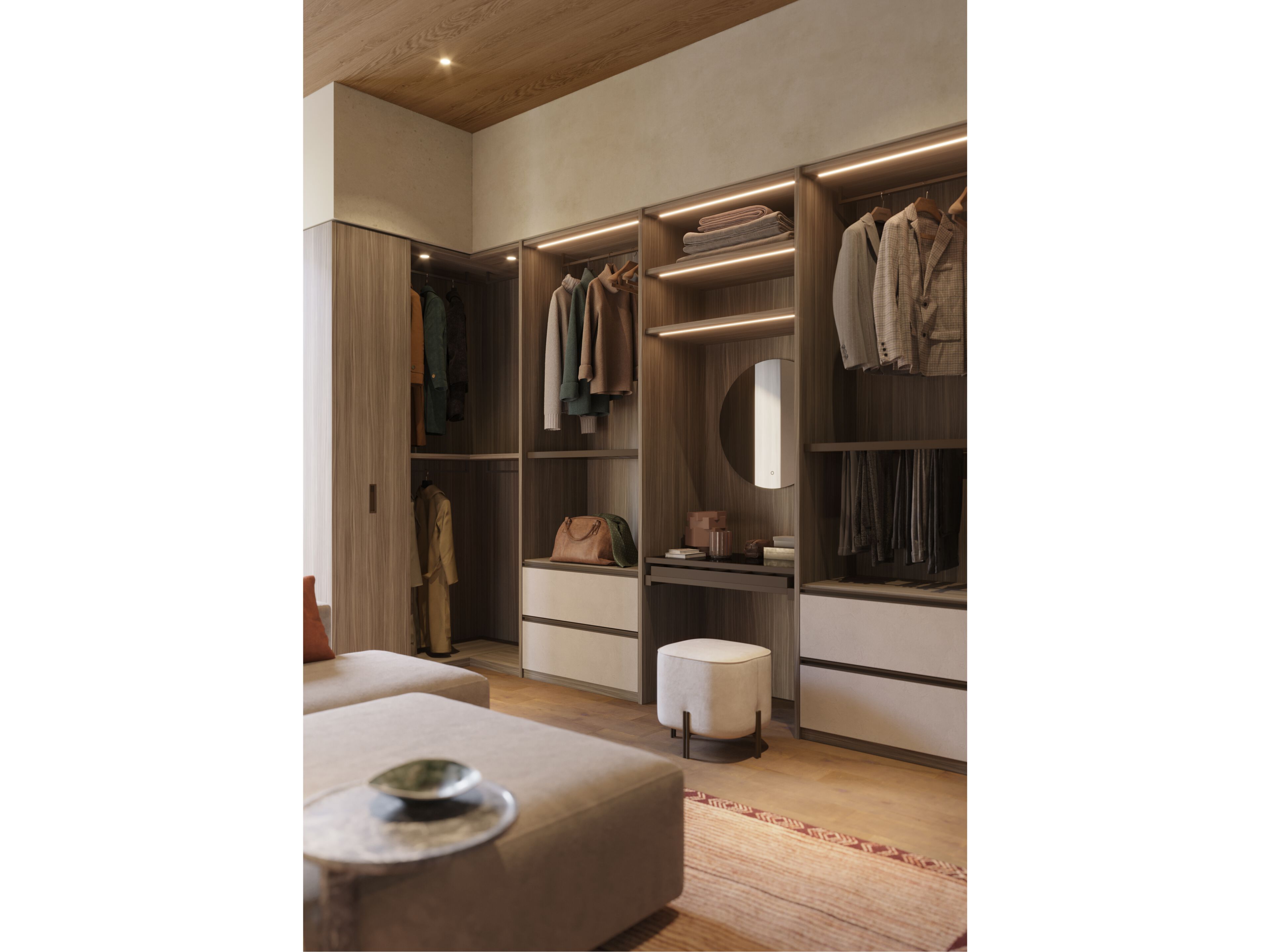 Гардеробная на плече Giessegi богини красоты ARCH-00003939 - Вид №1