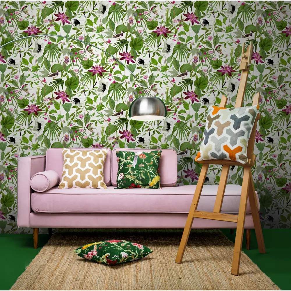 Обои флизелиновые Erismann Amazonik бежевые 1.06 м ЭР60464-03 Amazonika STLM-2074459 - Вид №2