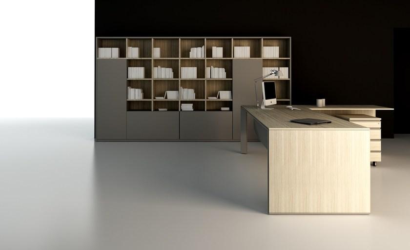 Tuna Ofis Рабочий стол со встроенной полкой Piu meno sun-id-1367783 - Вид №4