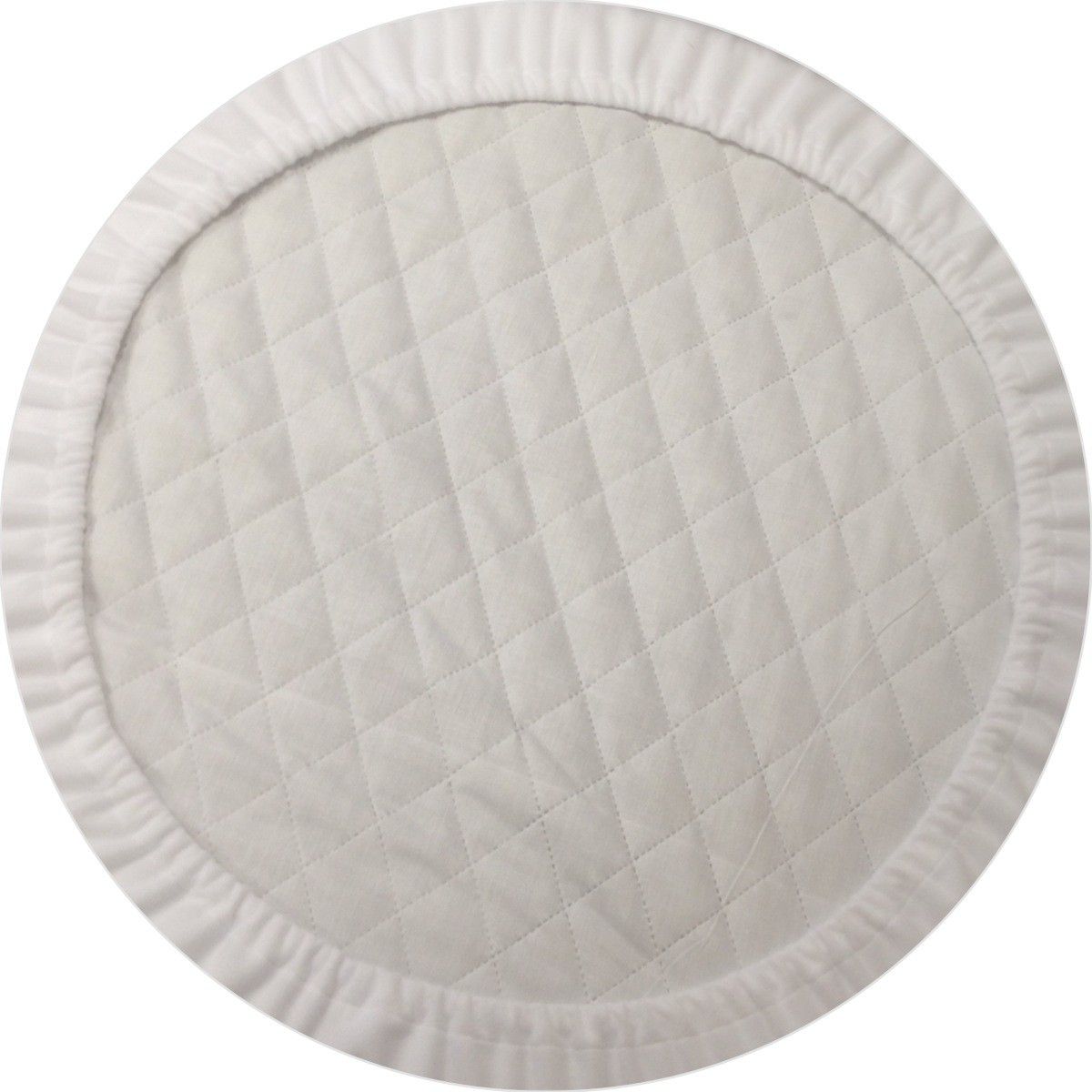 Наматрасник на резинке для детской кроватки SmartGrow круглый COMFORTBABY SMARTGROW 351318 Белый Santreyd  - Вид №1