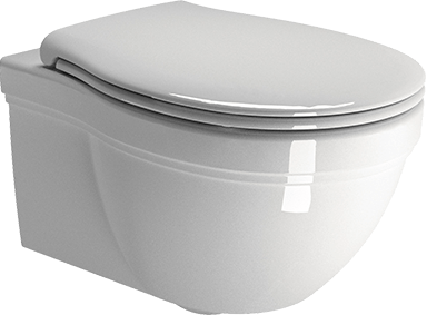 871211 Подвесной унитаз настенный Белый GSI ceramica Classic Италия - Вид №1