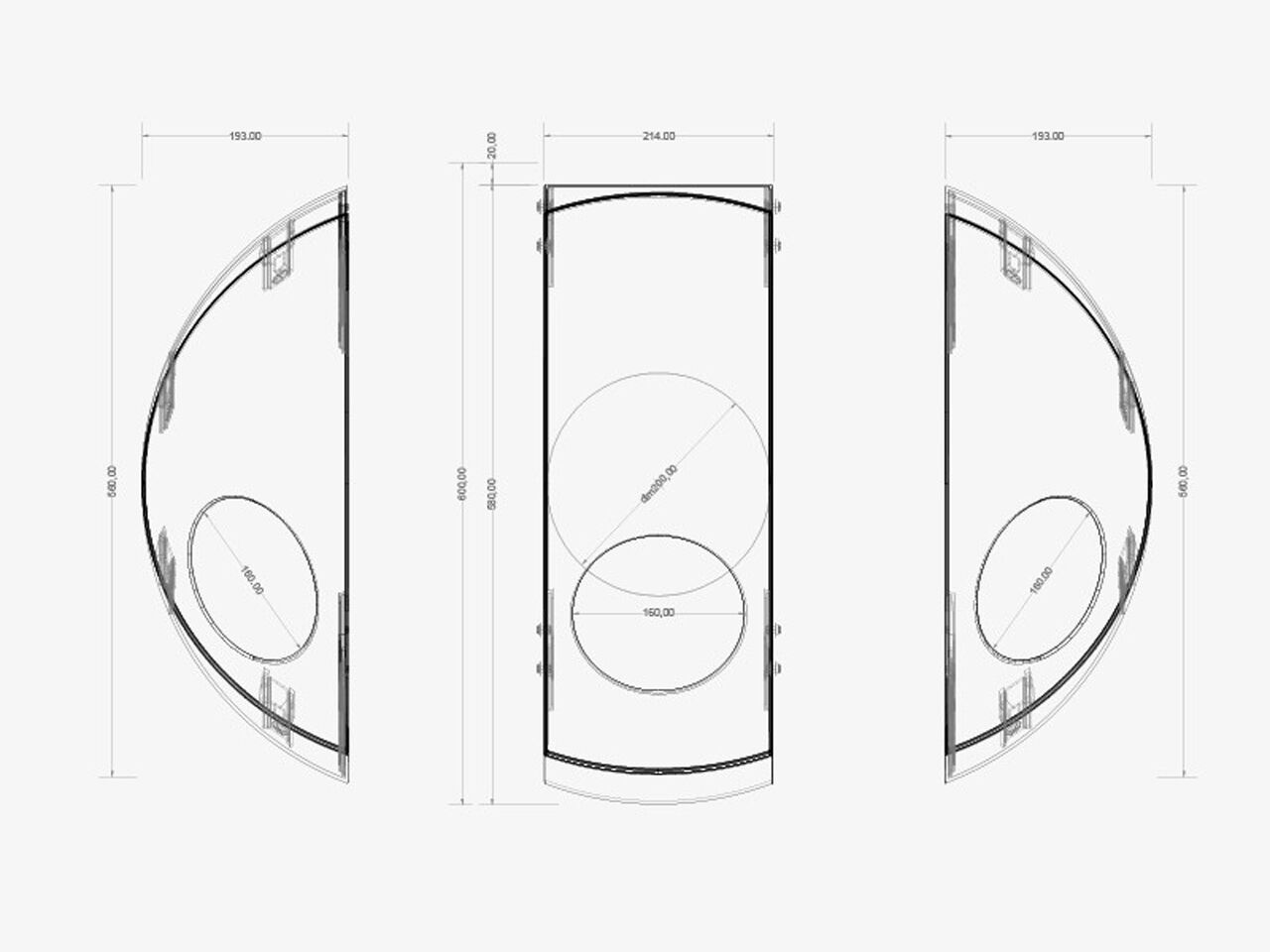 Рециркулированный Nylon ® держатель для мусора для утилизации отходов SoldiDesign SFERA GALÀ ARCH-00028701 - Вид №3