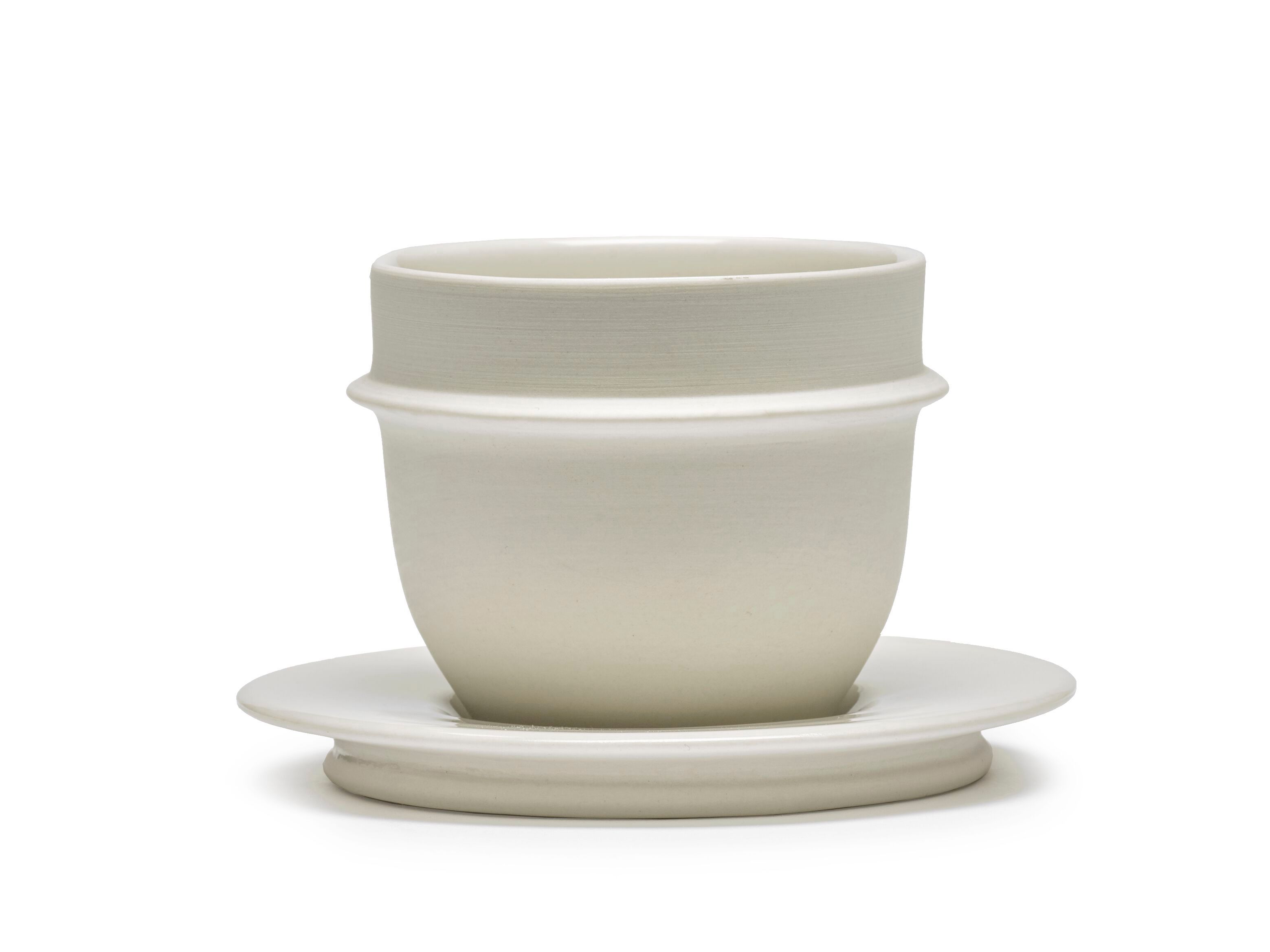 Фарфоровая кофейная чашка с блюдцем Serax Dune ARCH-00038068