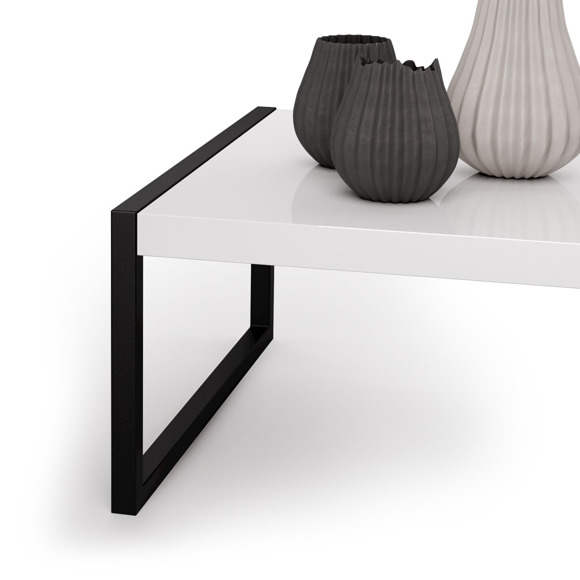 Низкий прямоугольный журнальный столик из меламинированного стекла Mobili Fiver Luxury ARCH-00064079 - Вид №5