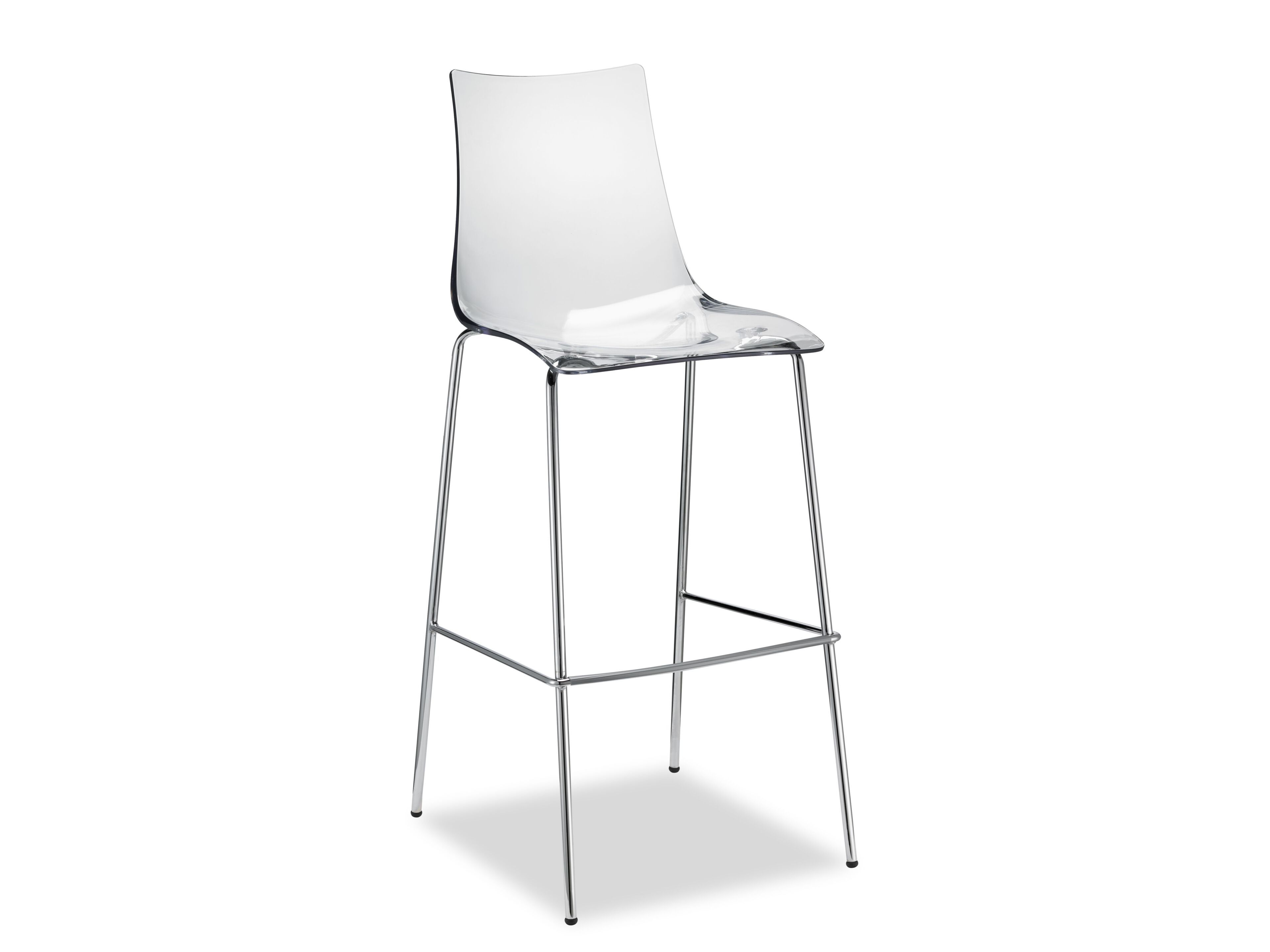 Высокий стул из поликарбоната S-CAB Zebra ARCH-00074290