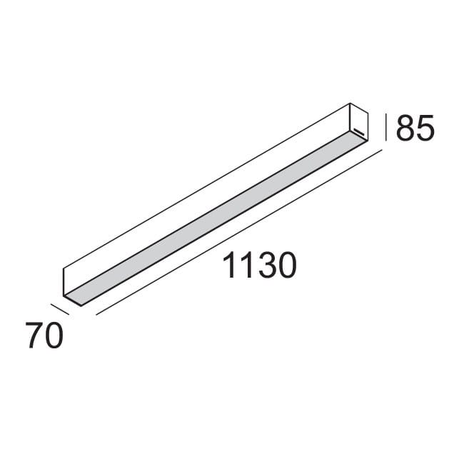 Подвесной светильник / потолочный светильник Deltalight Streamliner ARCH-00071339 - Вид №4