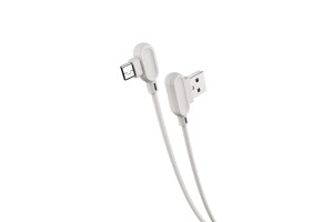 17579860 Кабель USB-MicroUSB 2A для зарядки телефона 1M круглый белый EX-K-1051 EXPLOYD