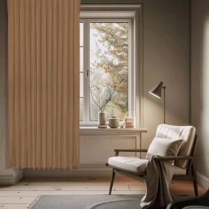 WITERRA Штора на ленте с полосками терракотового цвета 200×280 см 89427494