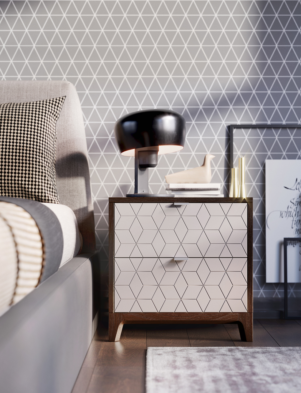 IDC025006705 The IDEA Прикроватная тумба CASE  - Вид №3