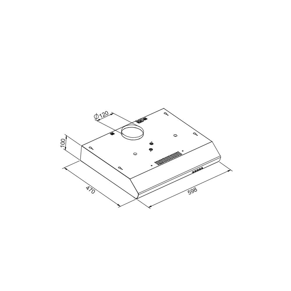 Вытяжка ORE Oliver 60 см - стильная очистка воздуха для вашей кухни 15080883 STLM-0005335 - Вид №9