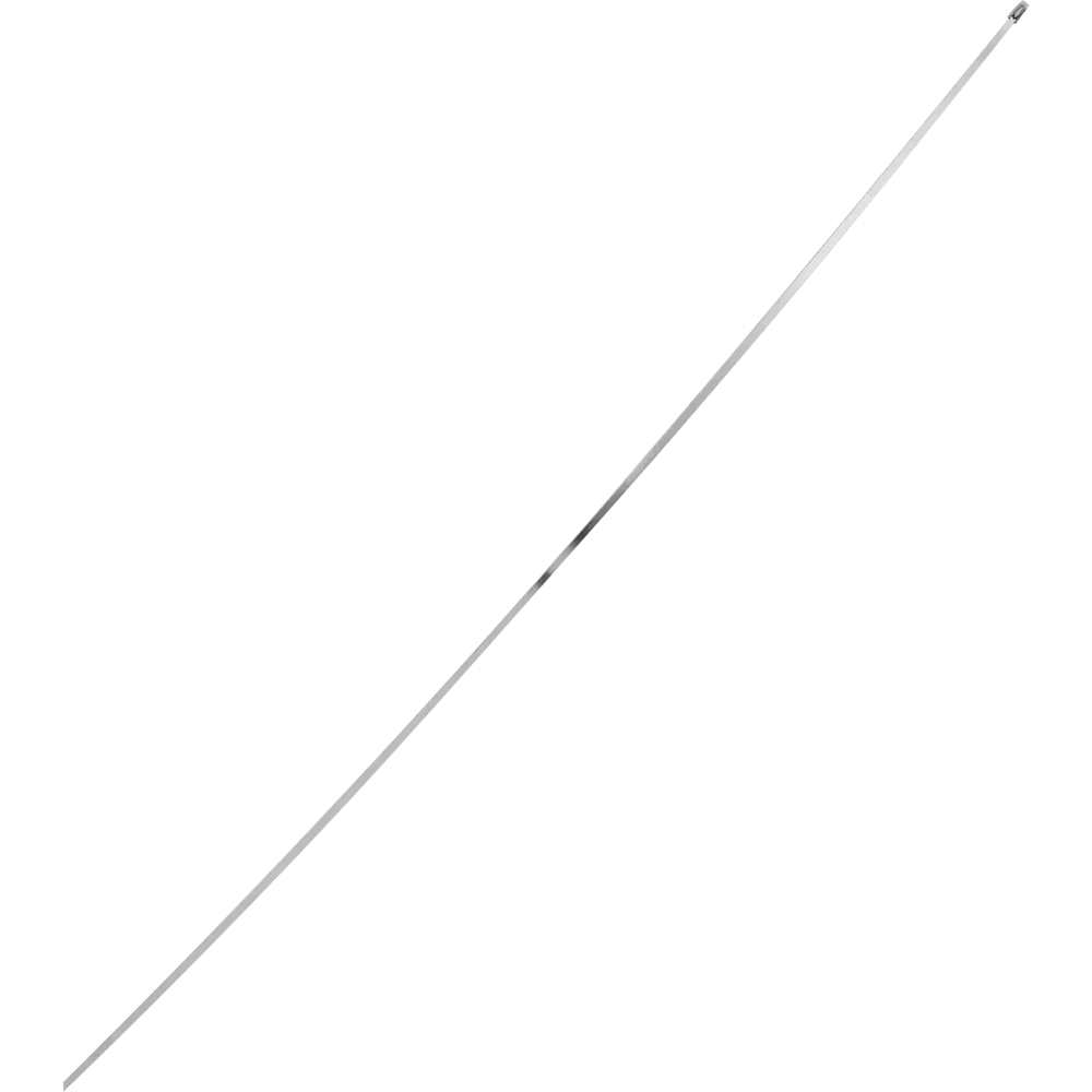 Кабельная стяжка 4.6x1000 мм сталь цвет серый 2 шт Santreyd STLM-2182887