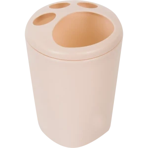 Стакан для зубных щеток Aqua цвет пудра