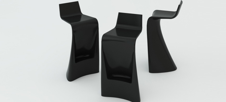 000202 Барный стул Vondom Wing - Вид №3