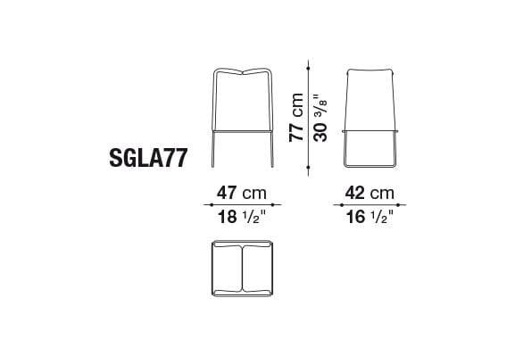 Высокий табурет из ткани B&B Italia Lazy ' 05 ARCH-00116148 - Вид №4