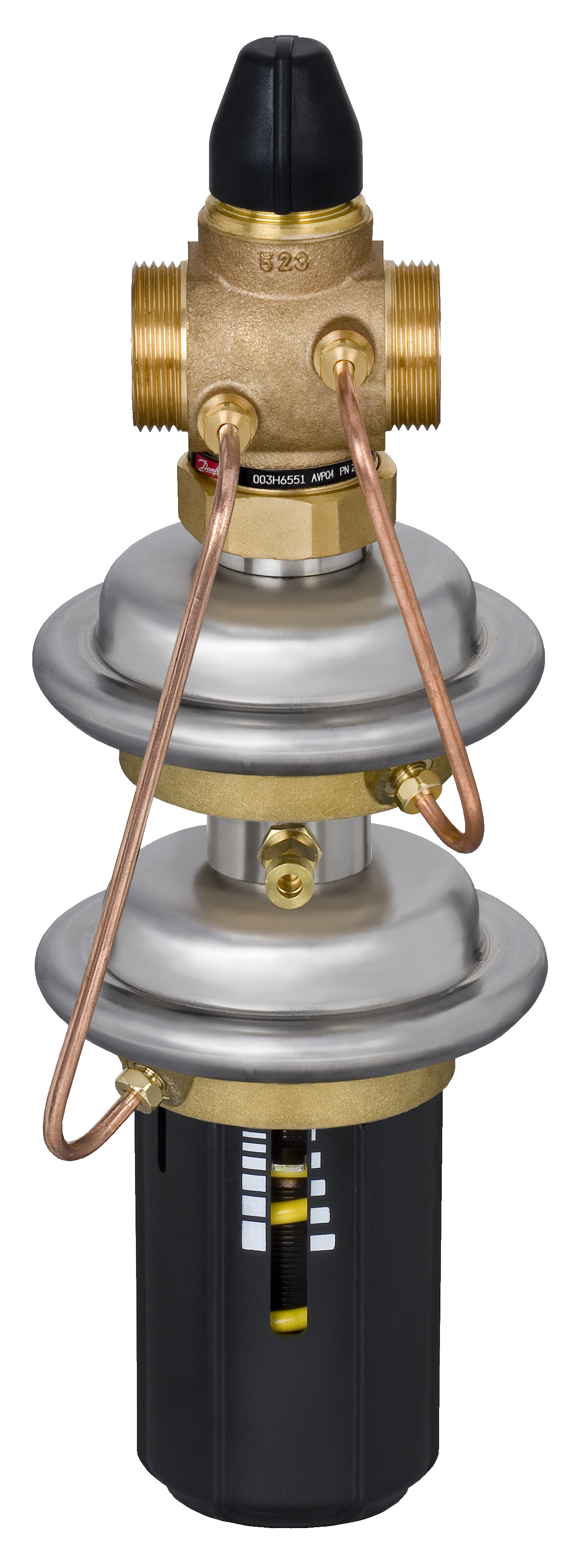 Danfoss Регулятор перепада давления AVPQ для монтажа на подающем трубопроводе РПД AVPQ 4PN25 32/12/0,2-1,0/0,2/резьб. 003H6552  - Вид №51