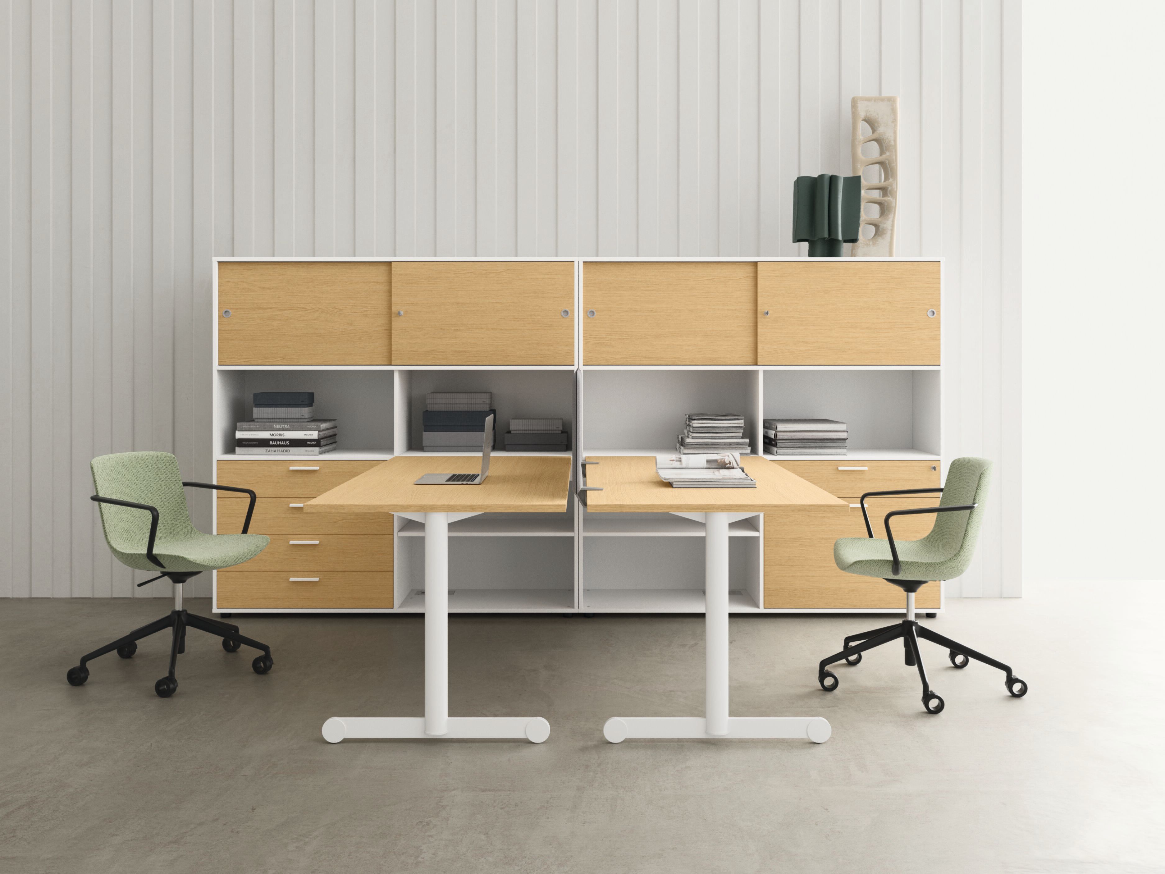 Секционная рабочая станция из меламина DVO Осло ARCH-00151269 - Вид №1