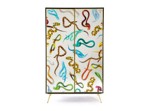 Настенный шкаф MDF с зеркалом