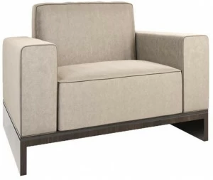 Jetclass Кресло из ткани с подлокотниками Da vinci Jvc304