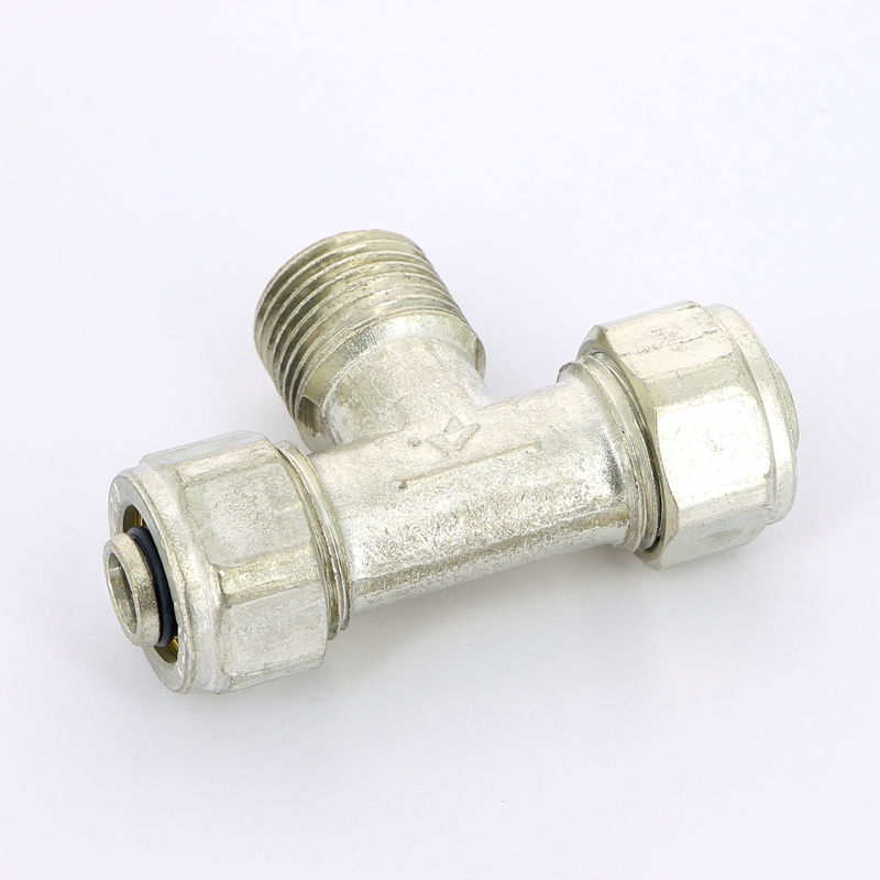 Тройник НР пресс HENCO 16х1/2"x16 11160416 - Вид №2