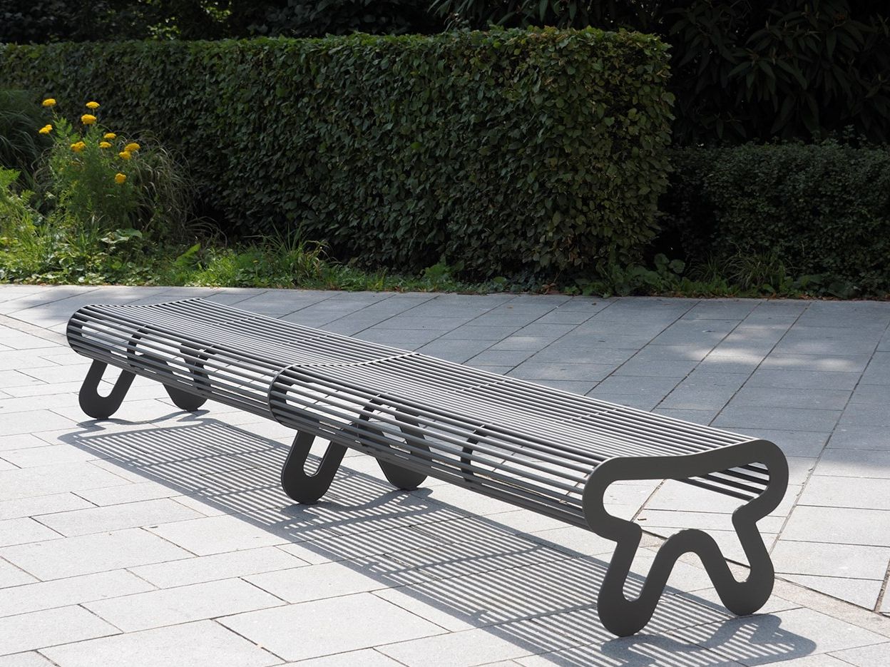 Скамья из нержавеющей стали без спинки BENKERT BANKE Siardo ARCH-00021227 - Вид №1