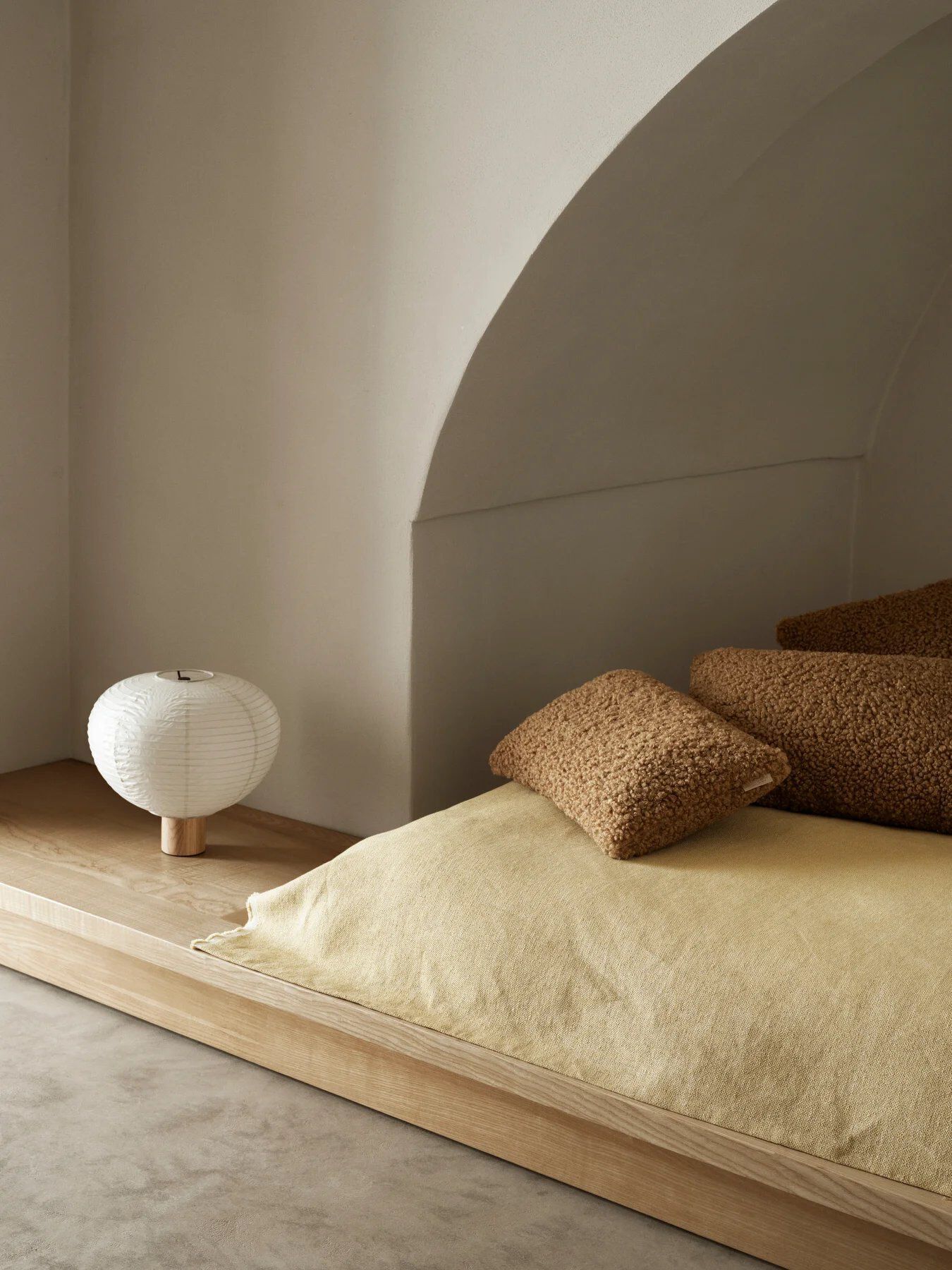 Квадратная подушка из ткани blomus Teddy ARCH-00055746 - Вид №6