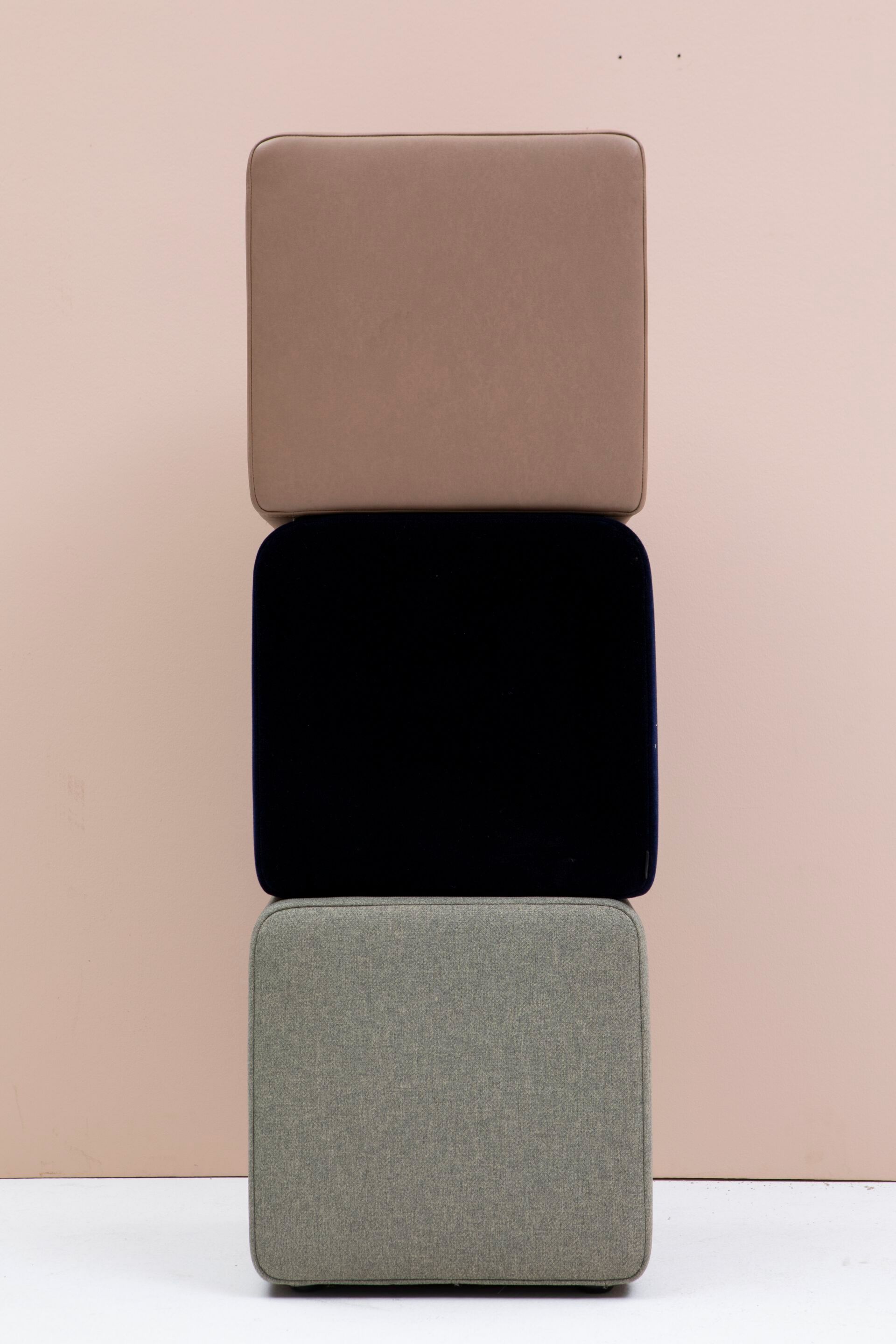 Квадратный пуф из ткани Cascando Team ARCH-00050573 - Вид №1