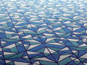 Ковер ручной работы из ткани