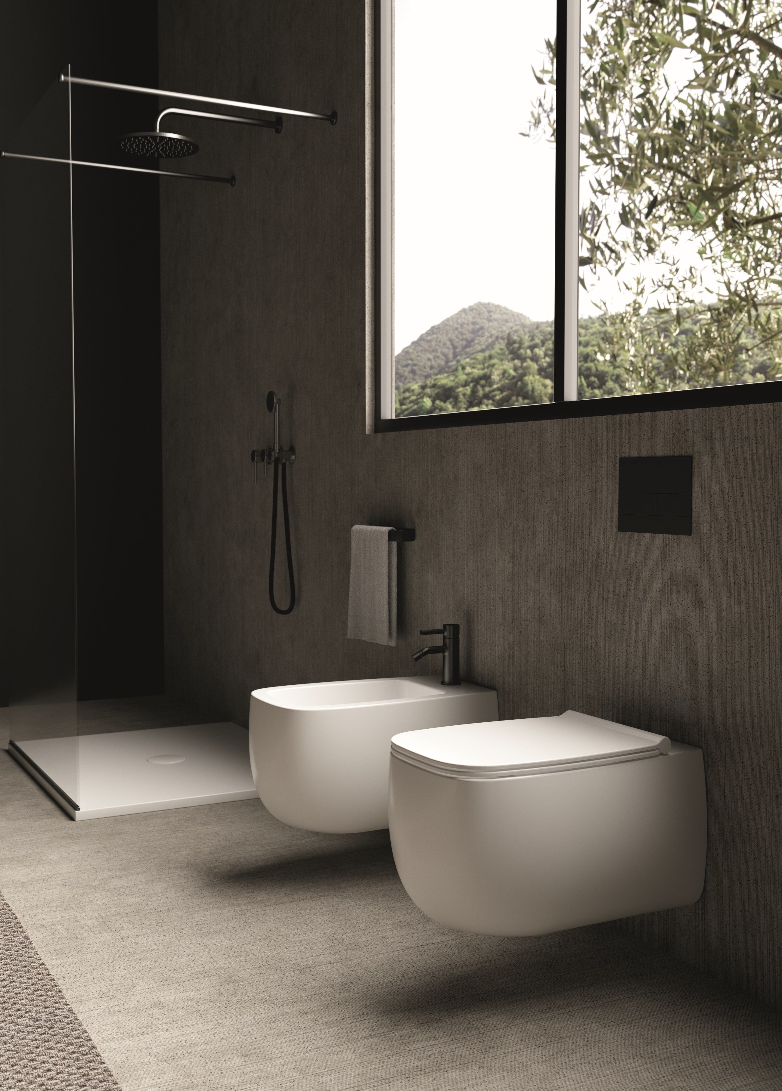 Керамическое подвесное биде Alice Ceramica NUR ARCH-00035737 - Вид №2