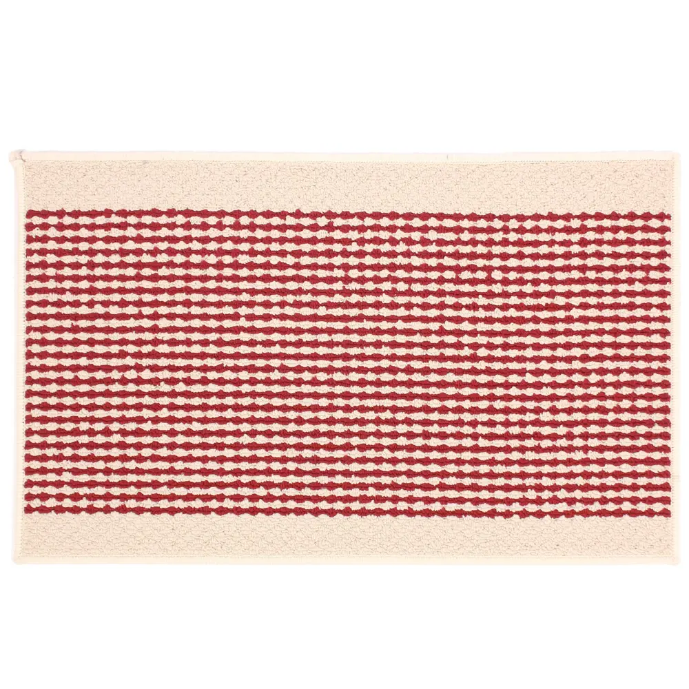 Коврик «Париж», 50х80 см, нейлон, цвет бордовый CTIM STLM-2169345