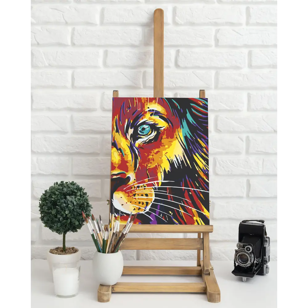 Картина по номерам Взор короля 40х50 см FBRUSH STLM-2155396 - Вид №2