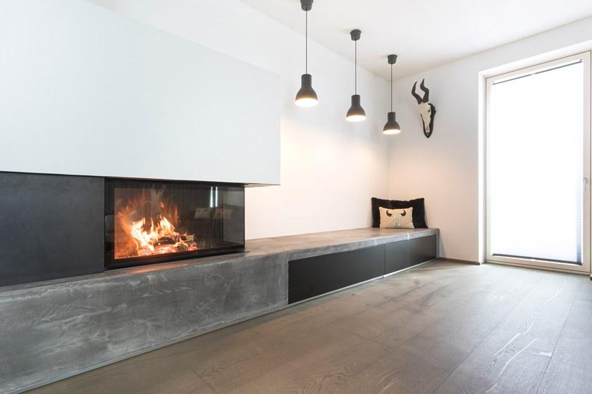 RÜEGG Угловой стальной дровяной камин с панорамным остеклением Classic line sun-id-1401982 - Вид №23