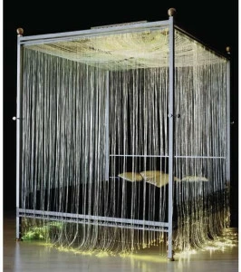 Mirabili Яркая двуспальная кровать с балдахином Mirabili arte d'abitare