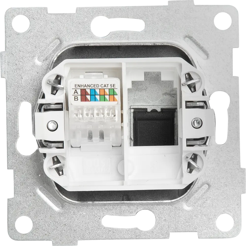 Сетевая розетка GUSI Electric для интернета в графитовом корпусе 83864451 Ugra STLM-0045229 - Вид №2