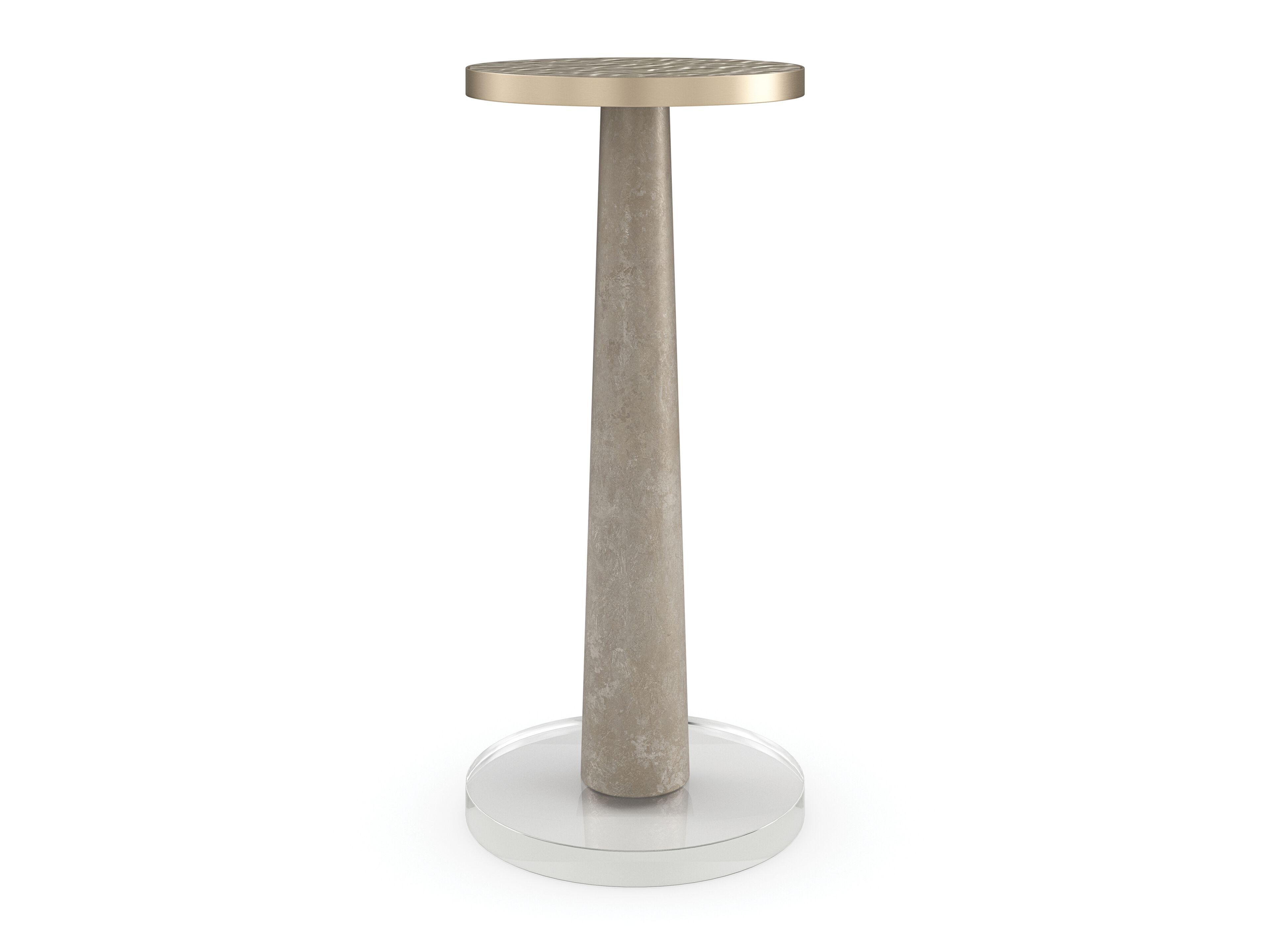 Круглый стеклянный журнальный столик Caracole BEYOND ARCH-00032834